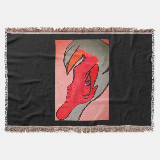 Unique Original Character Art  スローブランケット (正面)