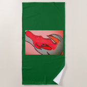 Unique Original Character Art  ビーチタオル (正面)