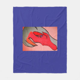 Unique Original Character Art  フリースブランケット