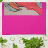 Unique Original Character Art Kitchen Towel キッチンタオル (折り畳み)