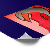 Unique Original Character Art Poster ポスター (角)