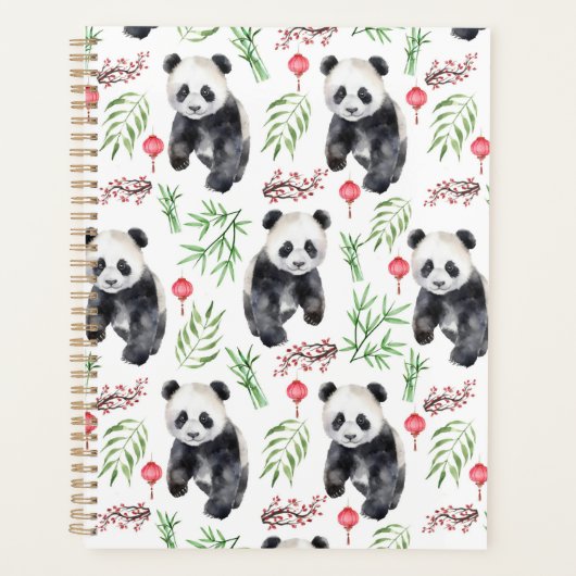 Unique Pandas Planner Journal プランナー手帳 (正面)