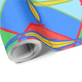 Unique Pattern Abstract  Wrapping Paper ラッピングペーパー (ロールコーナー)