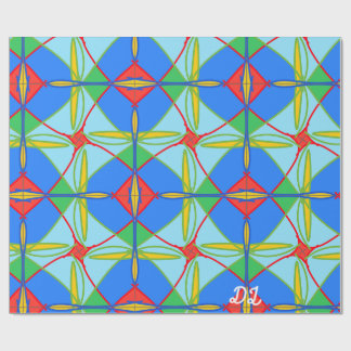 Unique Pattern Abstract Wrapping Paper ラッピングペーパー