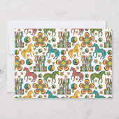 Unique Peace Love Horses Note Card ノートカード (正面)