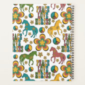Unique Peace Love Horses Planner Journal プランナー手帳 (裏面)