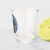 Unique Personalized First Pet Dog Lover Photo Gift ショットグラス (右)