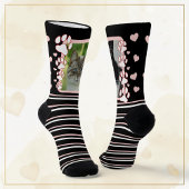 Unique Personalized Pet Photo Crew Socks ソックス