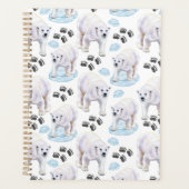 Unique Polar Bears Planner Journal プランナー手帳 (正面)