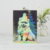 Unique Pomeranian Christmas Cards シーズンカード (スタンド正面)