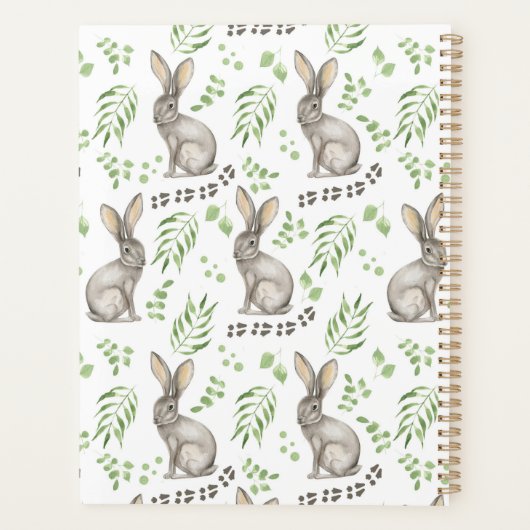 Unique Rabbits Planner Journal プランナー手帳 (裏面)