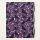 Unique Ravens Planner Journal in Purple プランナー手帳 (裏面)