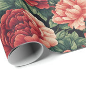Unique Rose Vegas Wrapping Paper ラッピングペーパー (ロールコーナー)