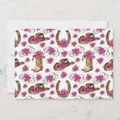 Unique Rustic Wedding Note Card ノートカード (正面)