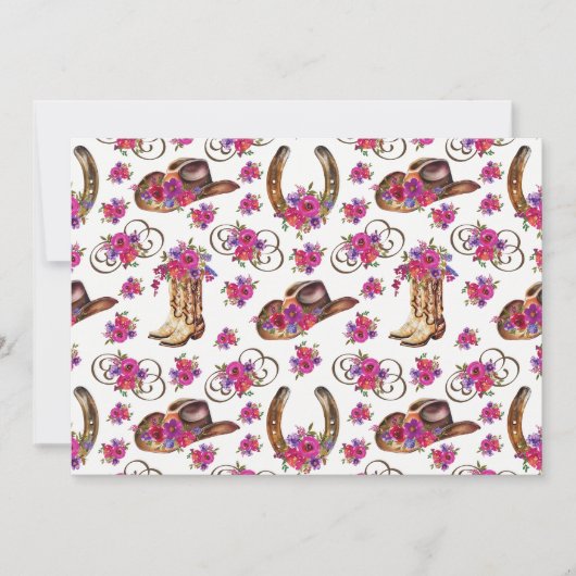 Unique Rustic Wedding Note Card ノートカード (正面)