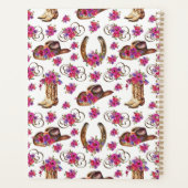 Unique Rustic Wedding Planner for Bride & Groom プランナー手帳 (裏面)