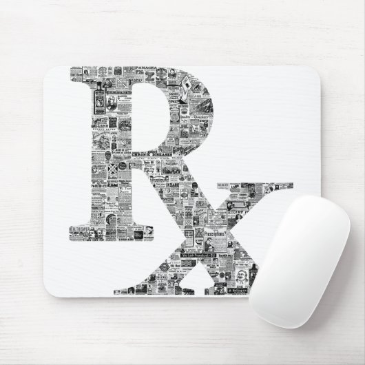 Unique Rx Pharmacy Apothecary マウスパッド (マウス)