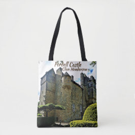 Unique Scottish Clan Henderson's Fordell Castle トートバッグ