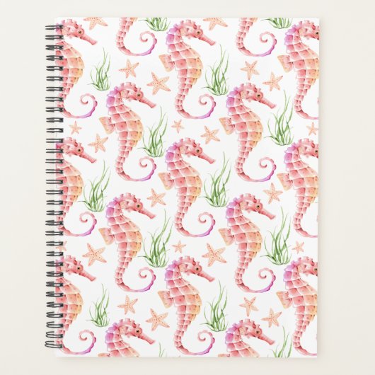 Unique Seahorses Planner Journal プランナー手帳 (正面)
