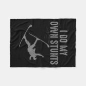 Unique Skiing Art For Men Women Kids Skier Mountai フリースブランケット (正面(横))