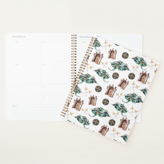 Unique Sleeping Dragons Planner Journal プランナー手帳 (ディスプレー)