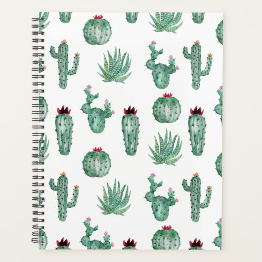 Unique Southwest Cactus Planner Journal プランナー手帳 (正面)