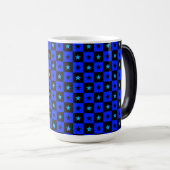 Unique Square Pattern Gift For Him Graduation モーフィングマグカップ (正面右)