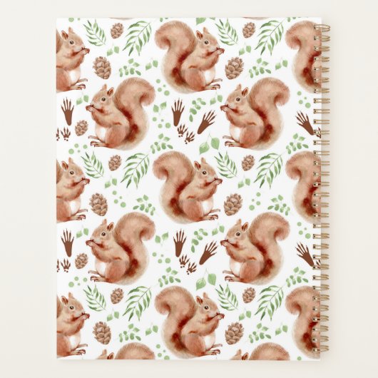 Unique Squirrels Planner Journal プランナー手帳 (裏面)