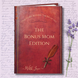 Unique Storybook Bonus Mom Photo Mother’s Day Card カード