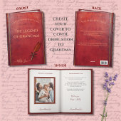 Unique Storybook Grandma Photo Mother's Day Card カード