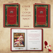 Unique Storybook Once Upon a Cozy Christmas Photo カード