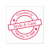 Unique Stylish Checked by You セルフインキングスタンプ (デザイン)