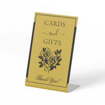 Unique Stylish Party Cards & Gifts Metallic Gold