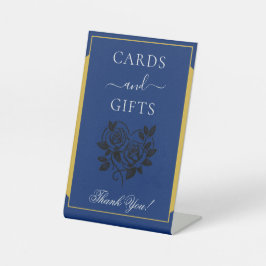 Unique Stylish Party Cards & Gifts Navy 台座サイン