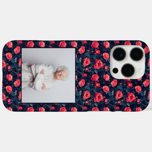 Unique Teacher Appreciation Gift Rose Custom  Case-Mate iPhoneケース (裏面 (横))