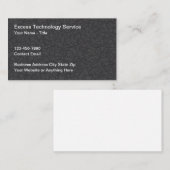 Unique Technology Business Cards New Design 名刺 (正面/裏面)