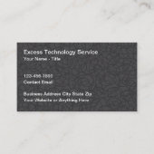 Unique Technology Business Cards New Design 名刺 (正面)