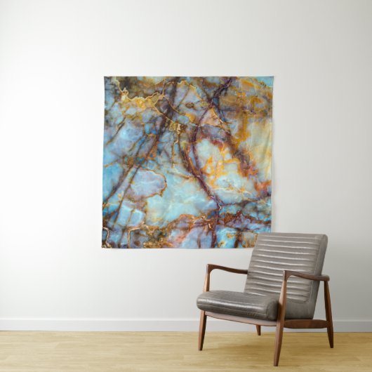 unique texture of natural stone - marble, onyx, gr タペストリー (インサイチュ(横))