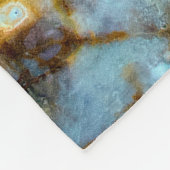 unique texture of natural stone - marble, onyx, gr フリースブランケット (角)