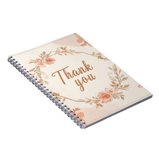 Unique Thank You Notebook ノートブック