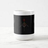 Unique Thoughtful Gift Mug モーフィングマグカップ (中央)