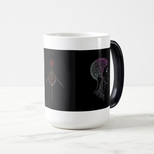 Unique Thoughtful Gift Mug モーフィングマグカップ (正面右)