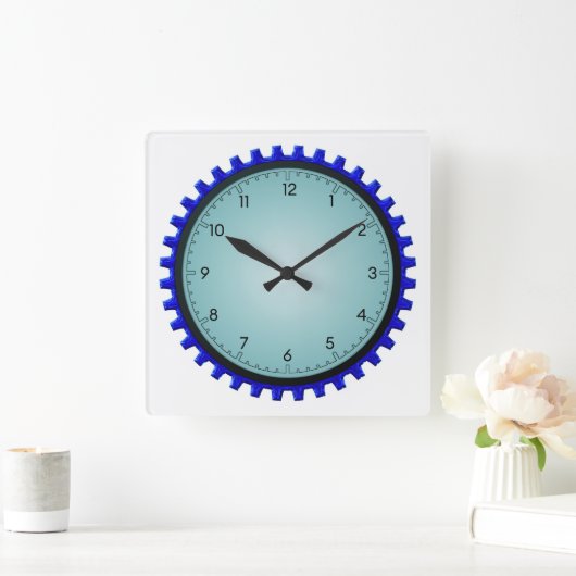 Unique & trendy Wall Clock スクエア壁時計 (ホーム)