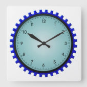 Unique & trendy Wall Clock スクエア壁時計 (正面)