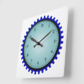 Unique & trendy Wall Clock スクエア壁時計 (傾斜)