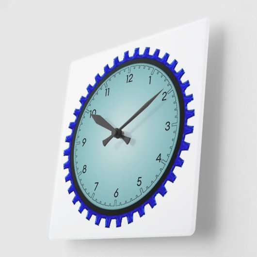 Unique & trendy Wall Clock スクエア壁時計 (傾斜)