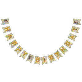 Unique Tulip Themed 50Th Birthday バンティングフラッグ