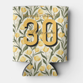 Unique Tulip Themed Girl Birthday Party 缶クーラー