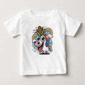 Unique Unicorn ベビーTシャツ (正面)