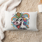 Unique Unicorn ランバークッション (ブランケット)